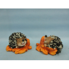 Hedgehog forma cerâmica artesanato (loe2539-c10)